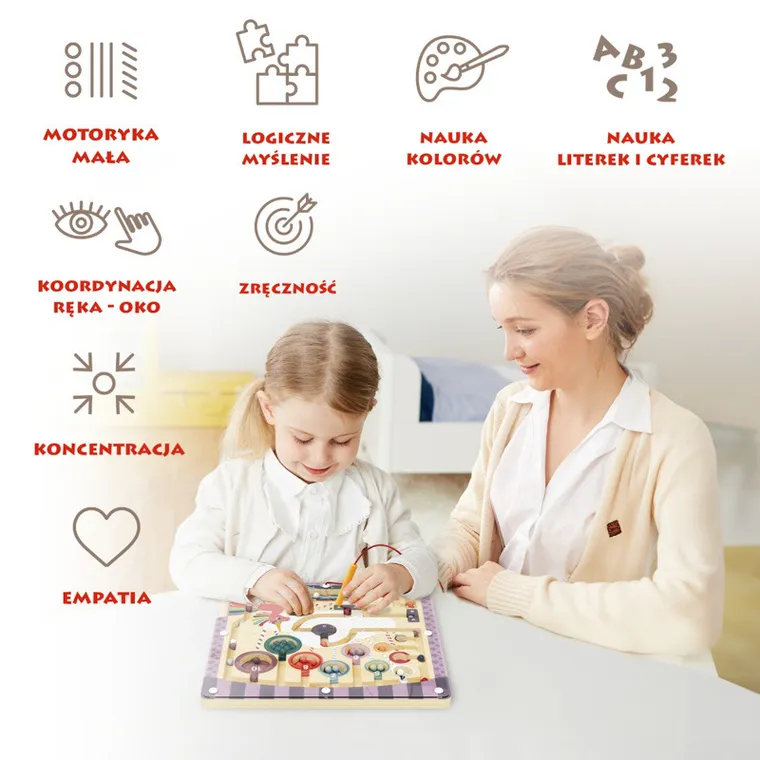 Topbright, Fantastyczny jednorożec, labirynt magnetyczny