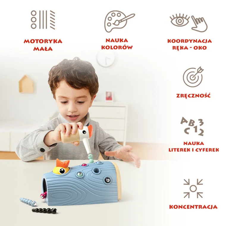 Topbright, Nakarm ptaszka, złap robaczka, gra zręcznościowa