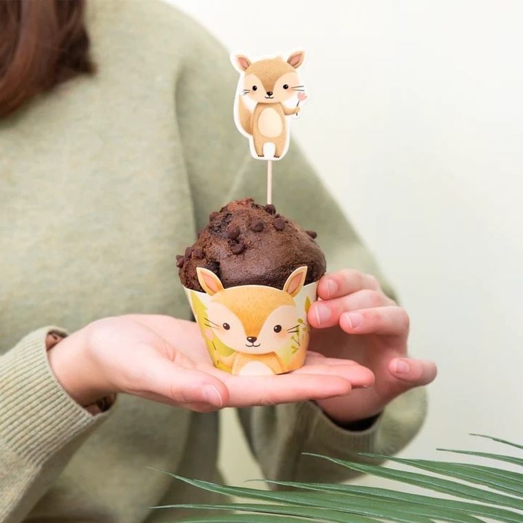 Toppery, leśni przyjaciele, 9 szt.