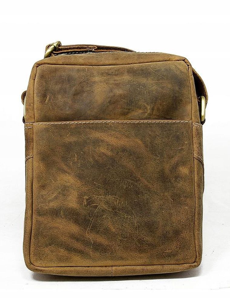 Torba, jasnobrązowa, skórzana, Always Wild