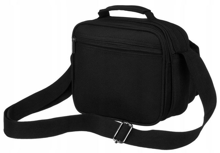 Torba listonoszka, czarna, Peterson