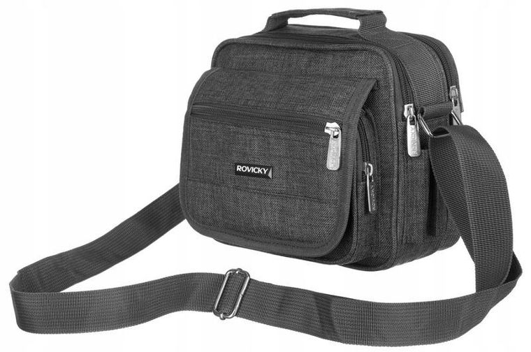 Torba listonoszka, szara, Rovicky