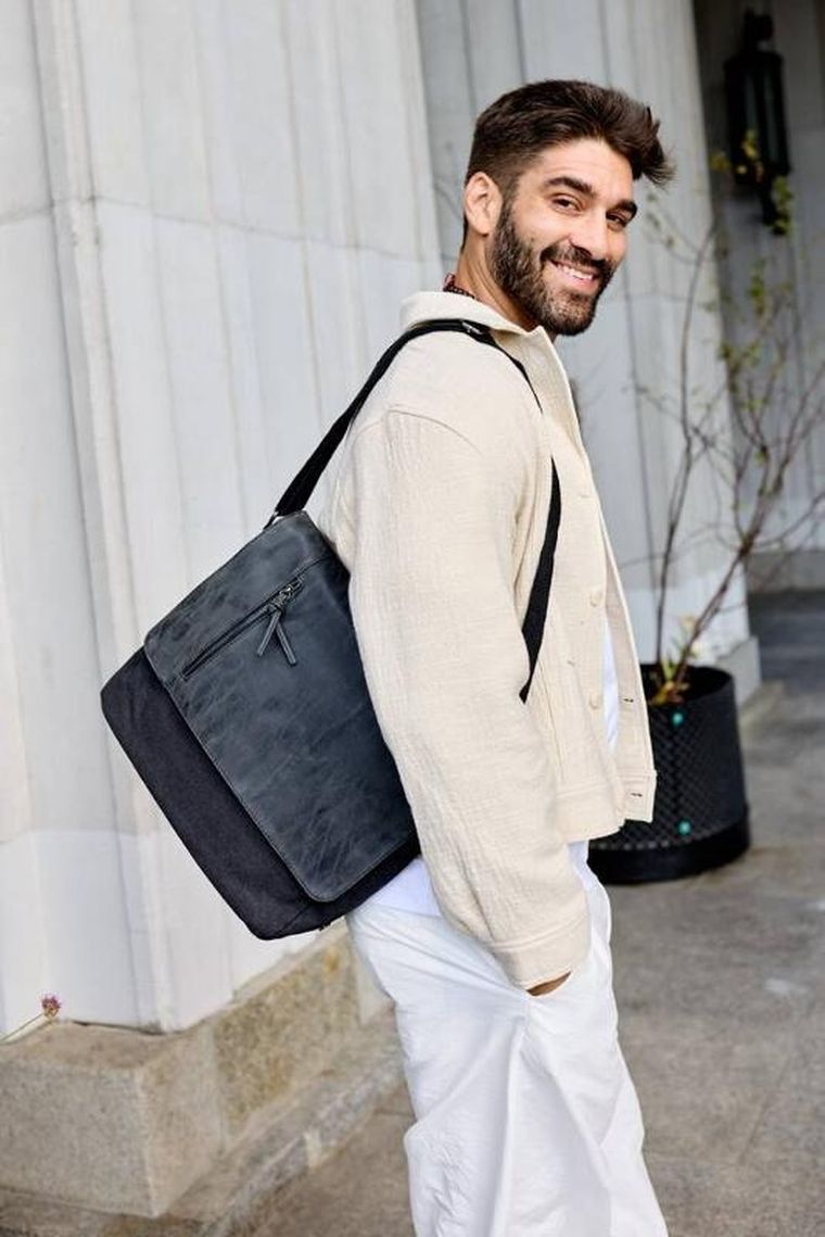 Torba na laptopa, czarna, 12", Peterson