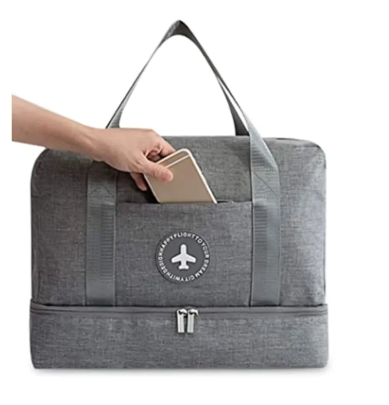 Torba podróżna do samolotu, pomarańczowa