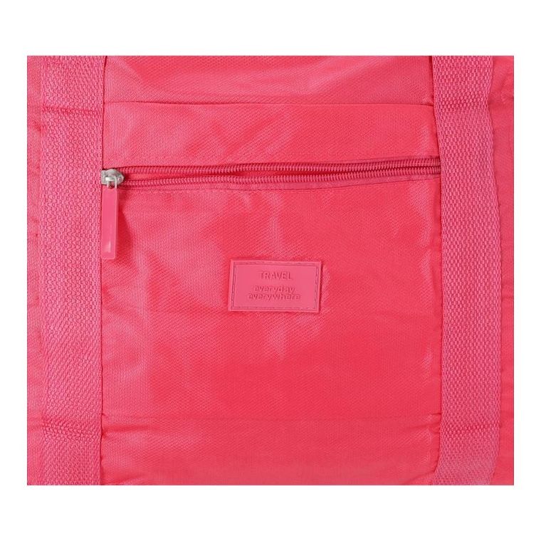 Torba podróżna, sportowa, ciemnoróżowa