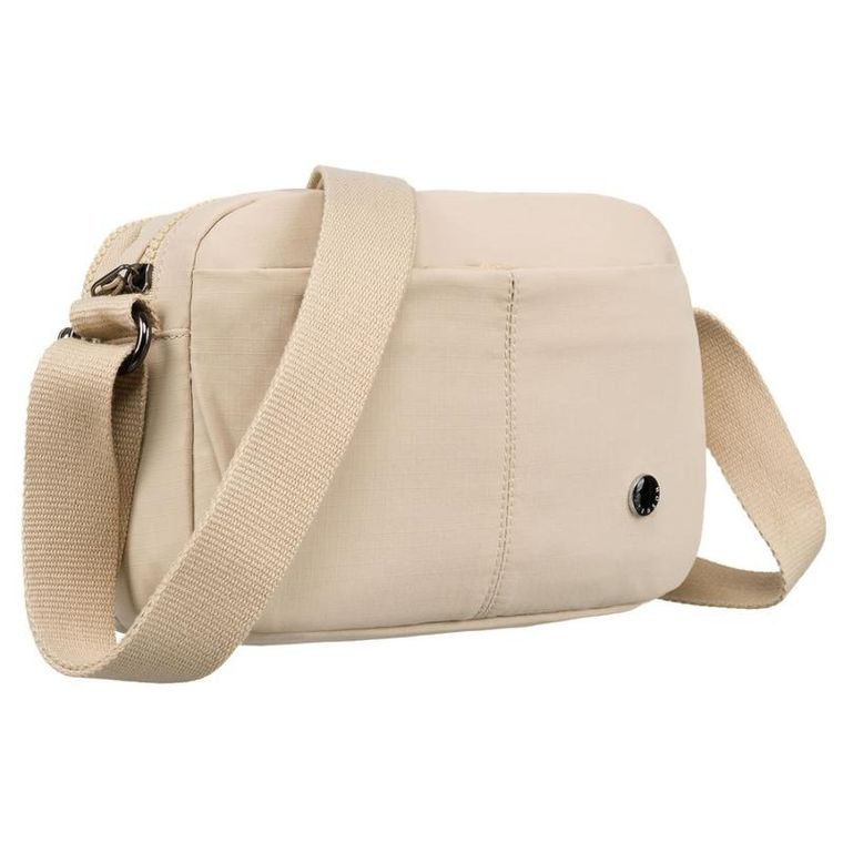 Torebka listonoszka, beżowa, Peterson