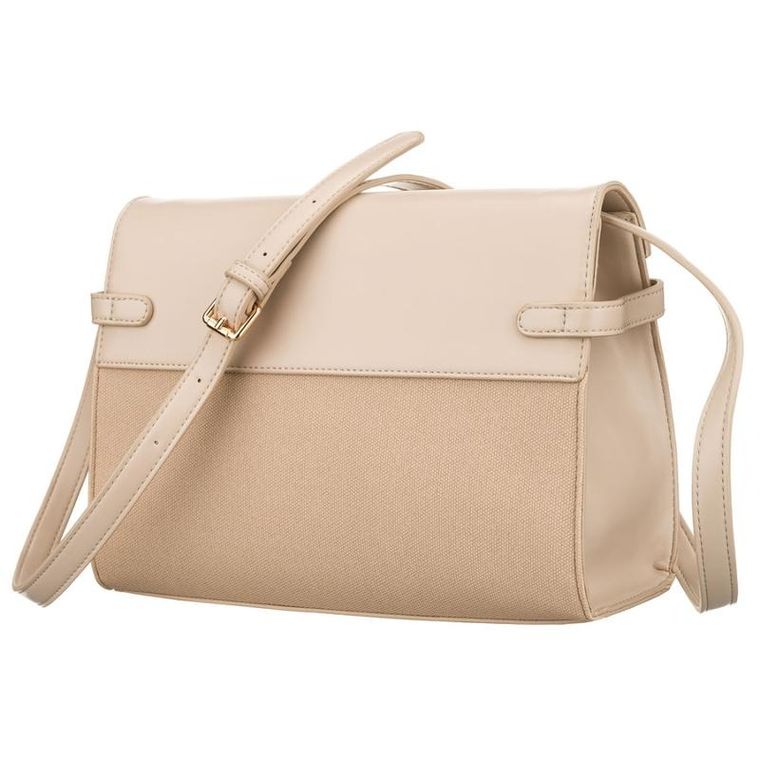 Torebka listonoszka, beżowa, Peterson