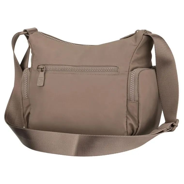 Torebka listonoszka, beżowa, Peterson