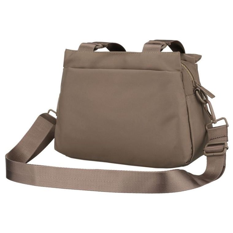 Torebka listonoszka, beżowa, Peterson