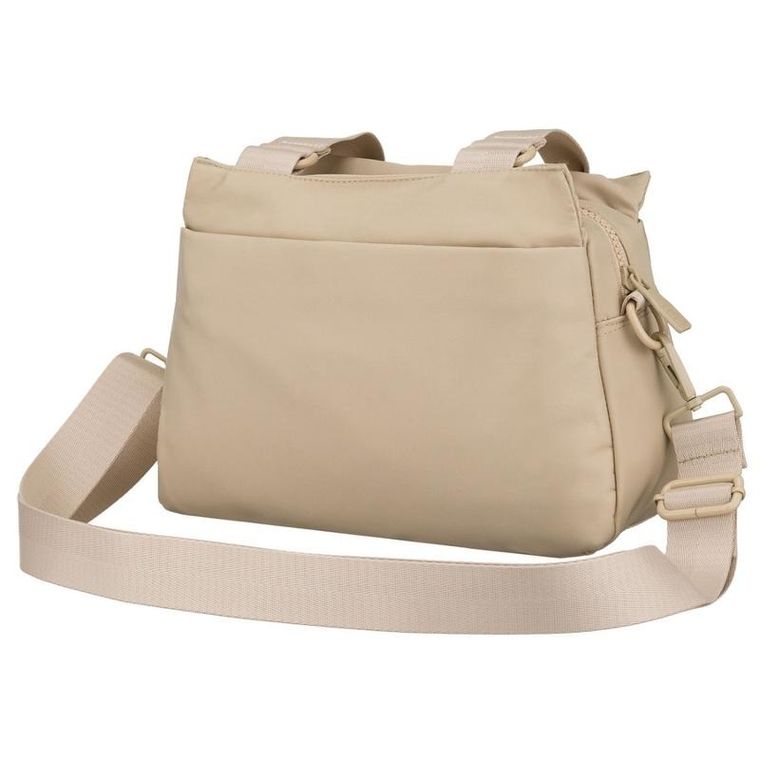 Torebka listonoszka, beżowa, Peterson