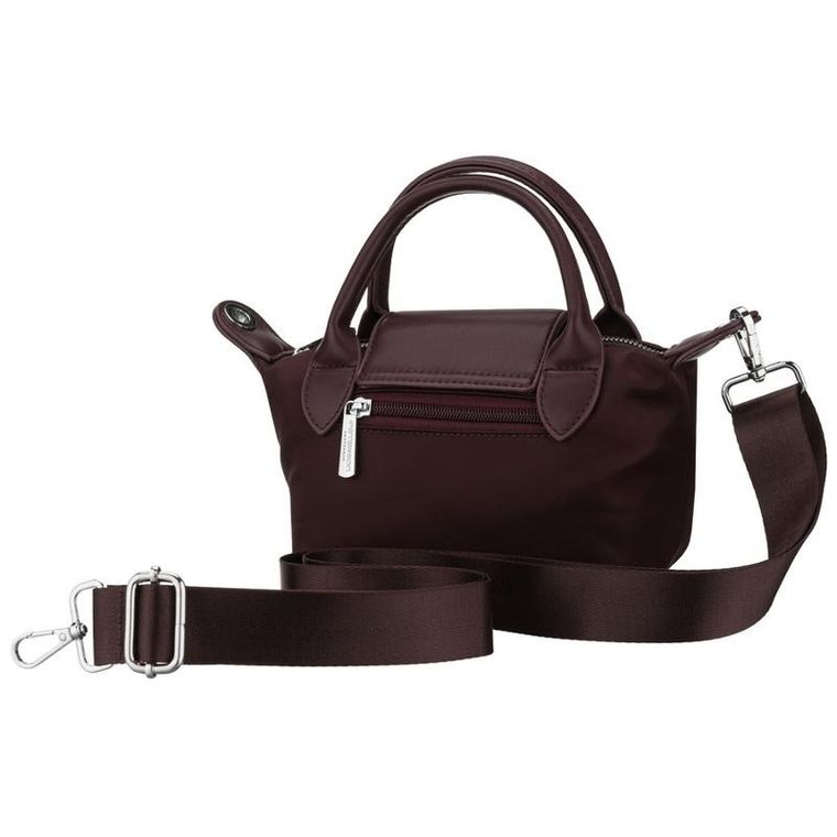 Torebka listonoszka, bordowa, Peterson