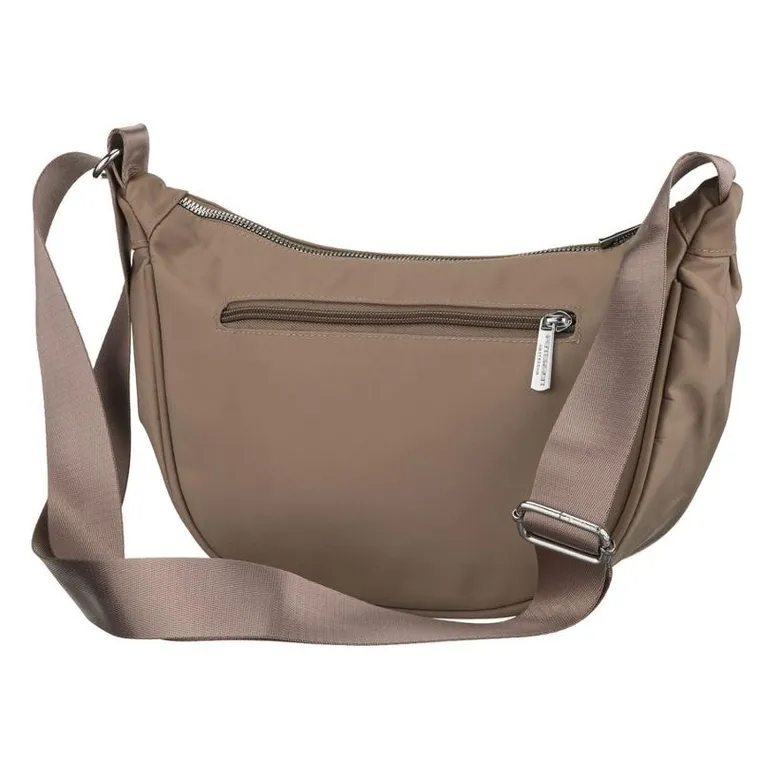 Torebka listonoszka, ciemnobeżowa, Peterson