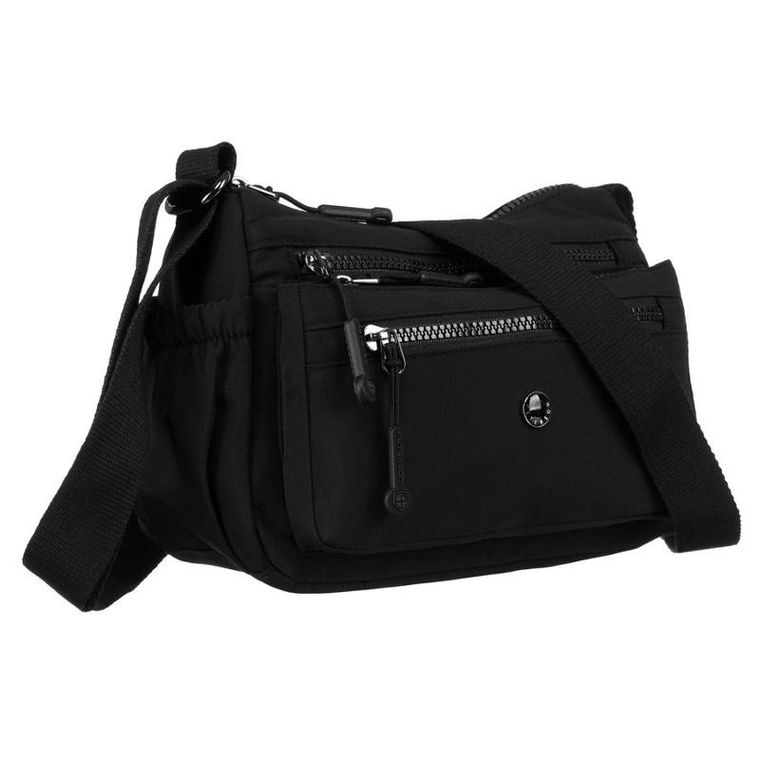 Torebka listonoszka, czarna, Peterson