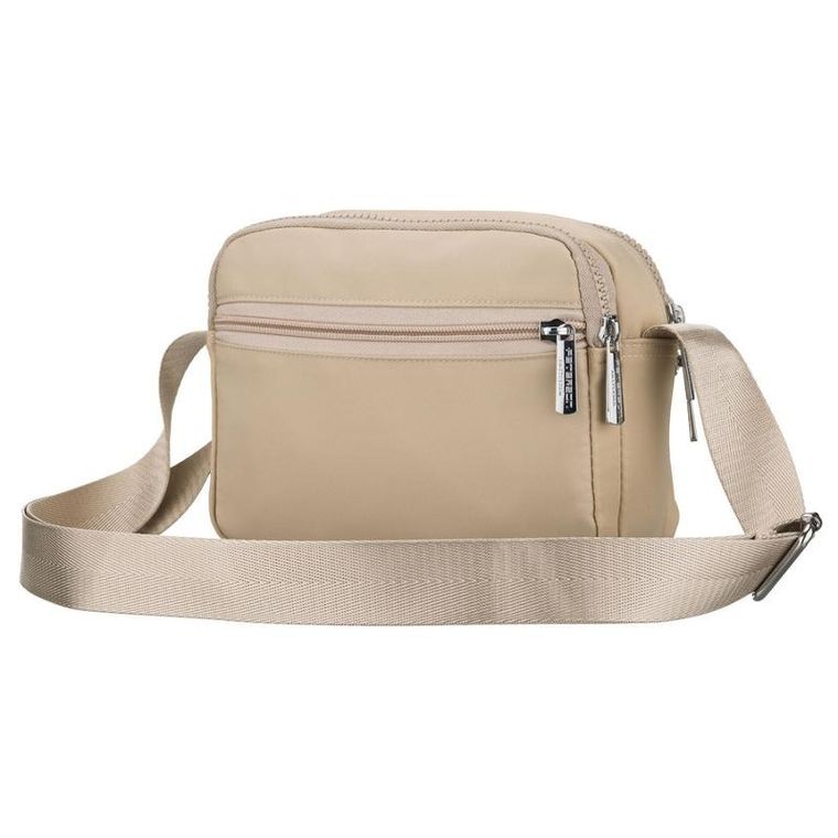 Torebka listonoszka, jasnobeżowa, Peterson