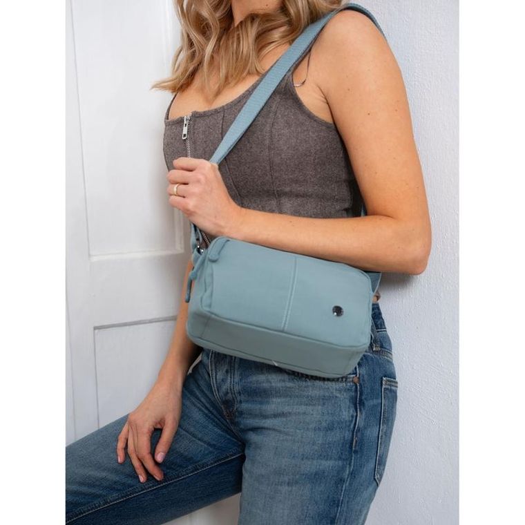 Torebka listonoszka, niebieska, Peterson