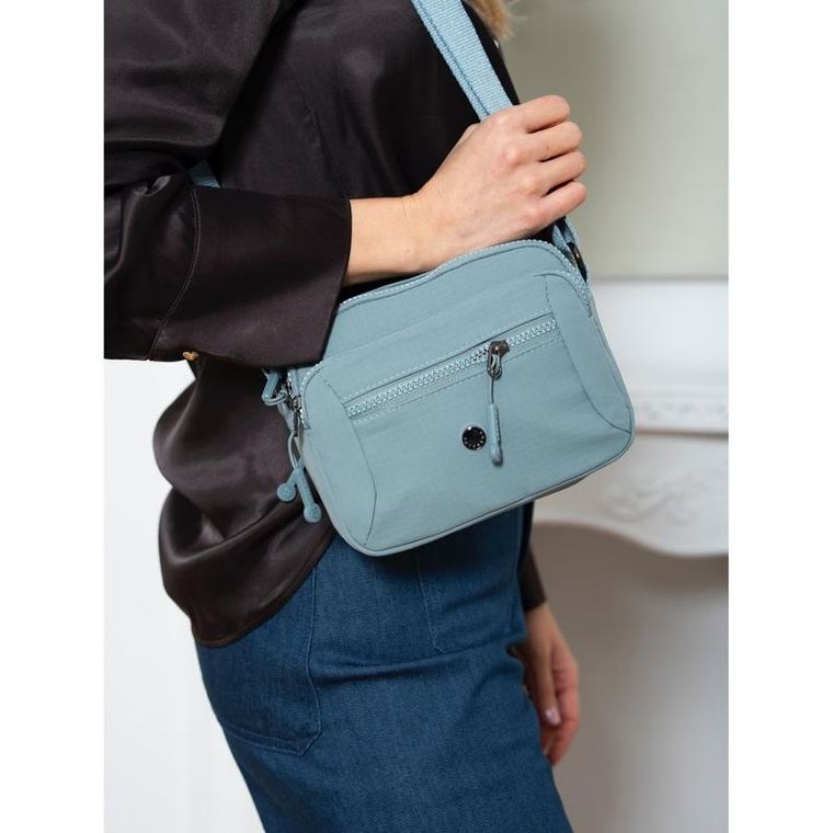 Torebka listonoszka, niebieska, Peterson