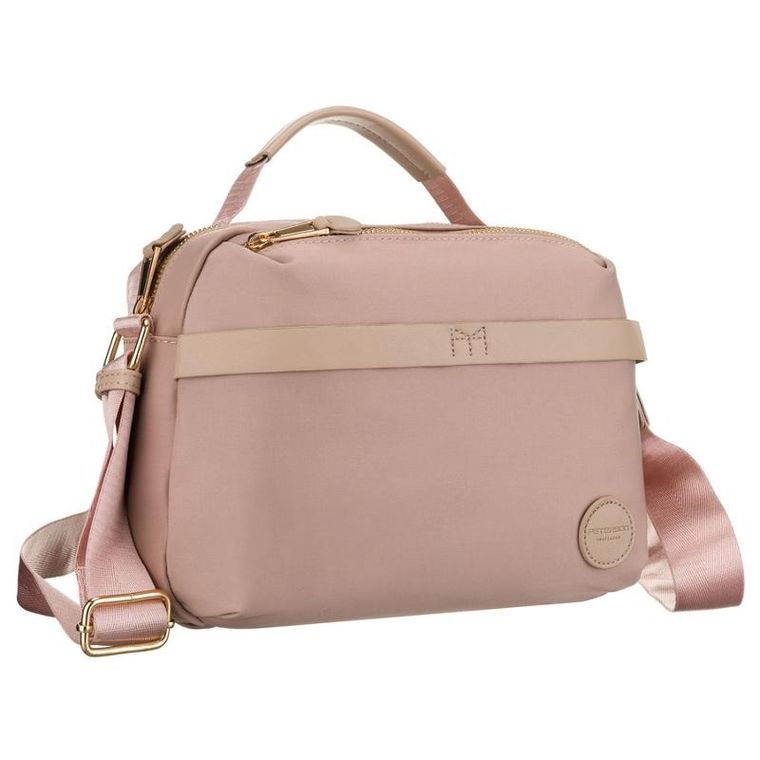 Torebka listonoszka, różowa, Peterson