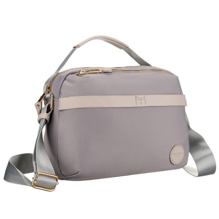 Torebka listonoszka, szara, Peterson