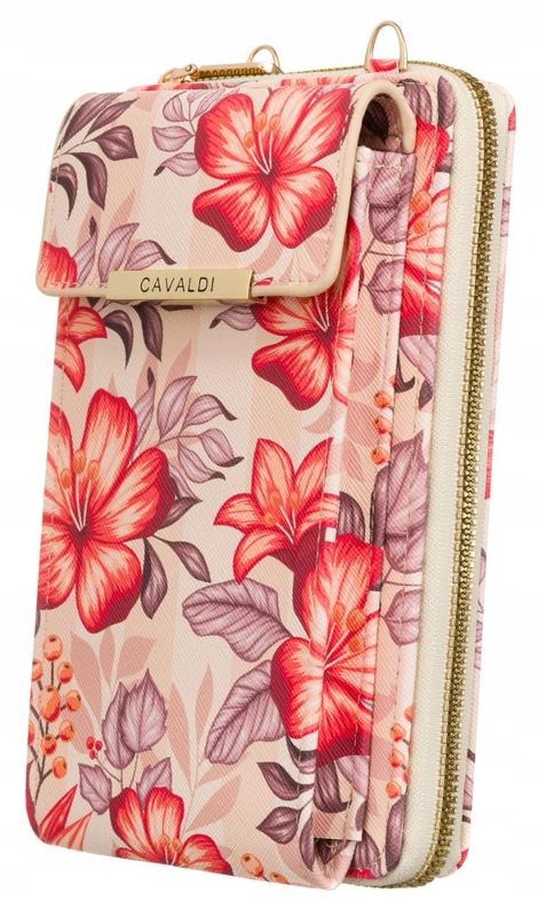 Torebka-portfel, mix, skóra ekologiczna, Cavaldi