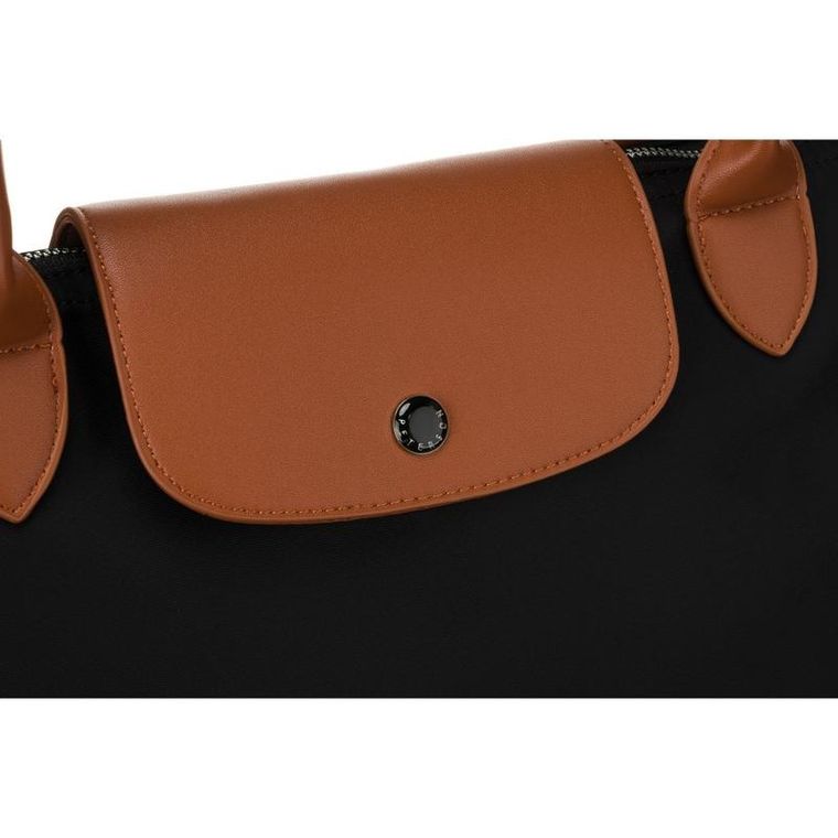 Torebka shopper, czarna, Peterson