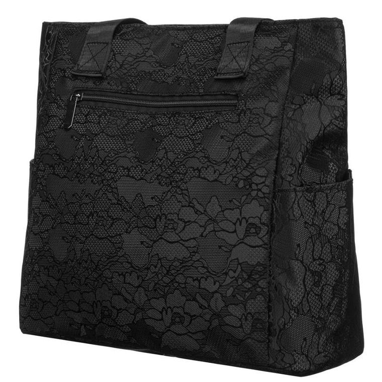Torebka shopper, czarna, Rovicky