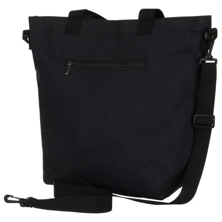 Torebka shopper, czarna, Rovicky