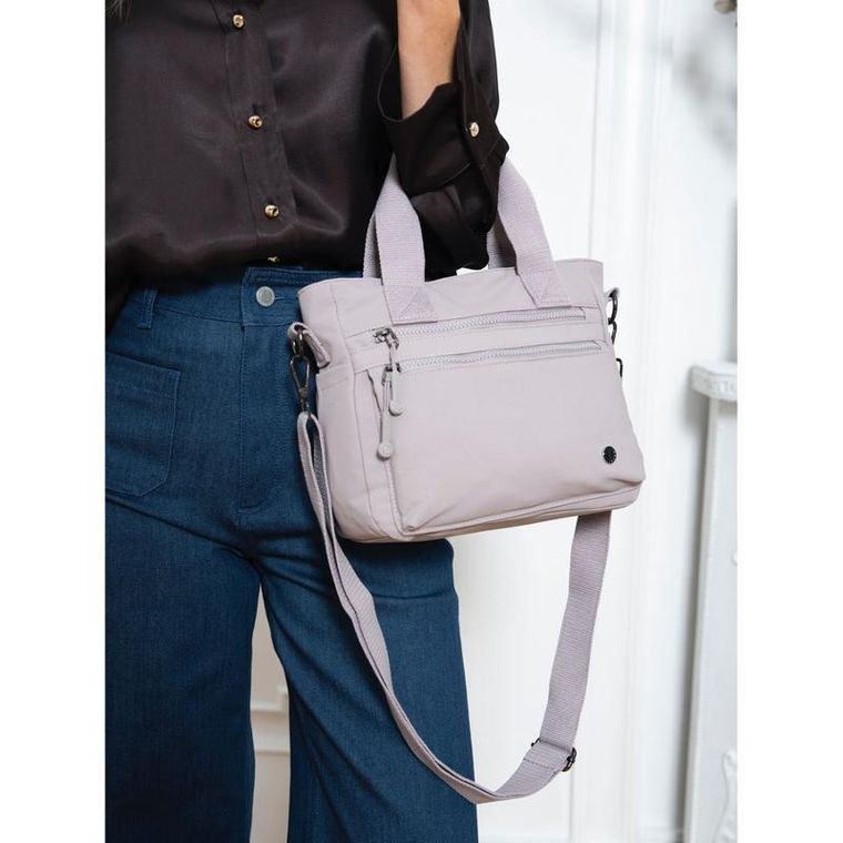 Torebka shopper, fioletowa, Peterson