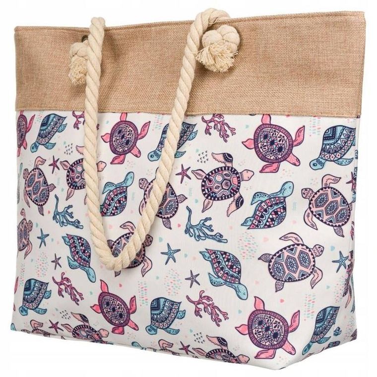 Torebka shopper, mix, plażowa