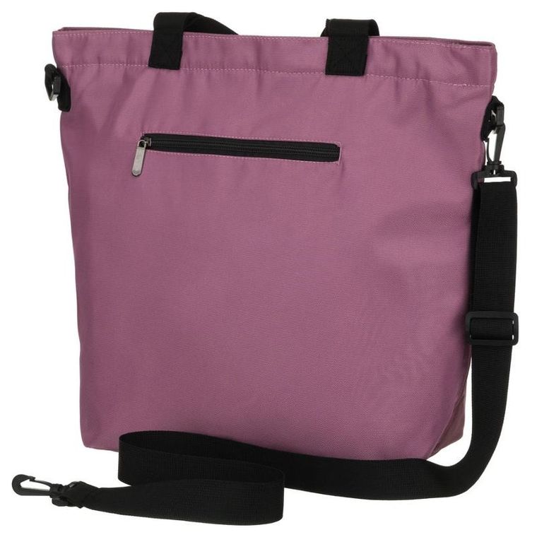 Torebka shopper, różowa, Peterson