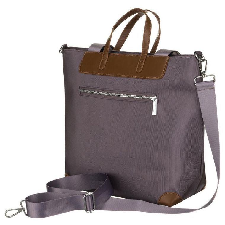 Torebka shopper, szara, Peterson