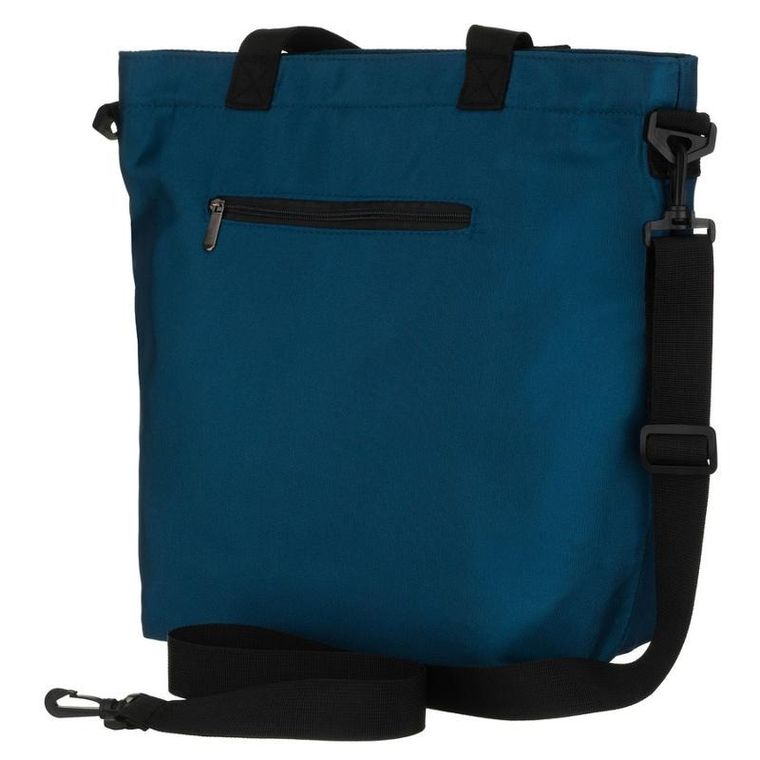 Torebka shopper, turkusowa, Peterson