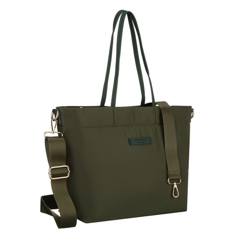 Torebka shopper, zielona, Peterson
