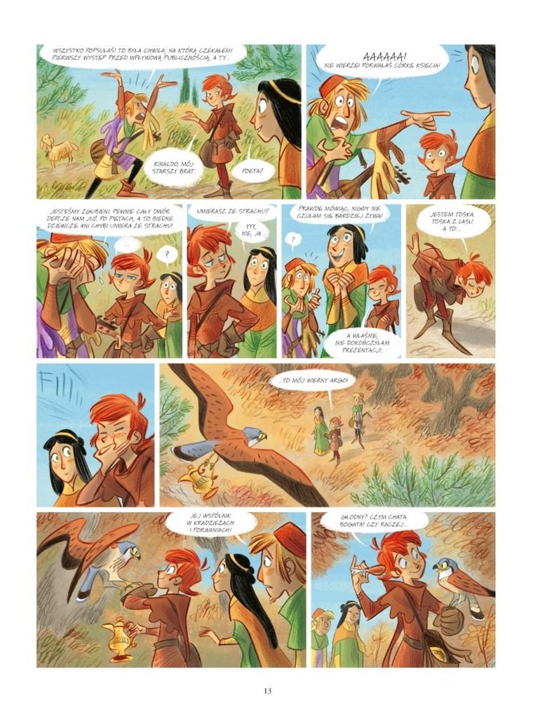 Toska z Lasu. Tom 1. Panny, złodzieje, rycerze i minstrele