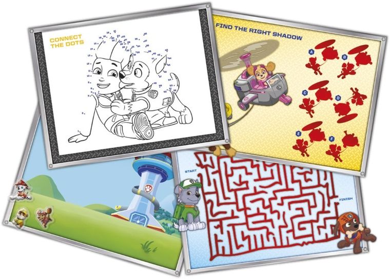 Totum, Psi Patrol, duży zestaw naklejek, 300 elementów