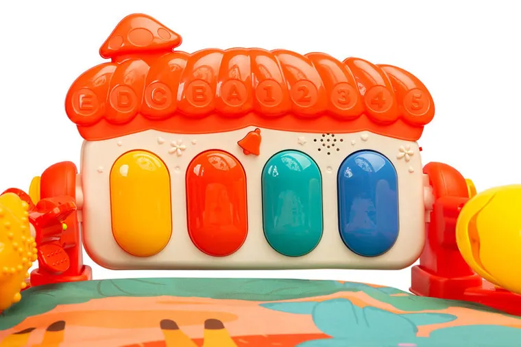 Toyz, Zoo, mata edukacyjna, pomarańczowa