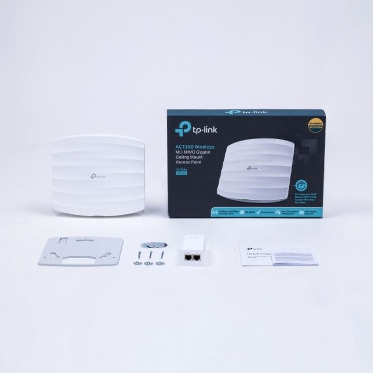 TP-Link, EAP225, punkt dostępowy, MU-MIMO, AC1350, Dual Band, 1xRJ45 1000Mb/s