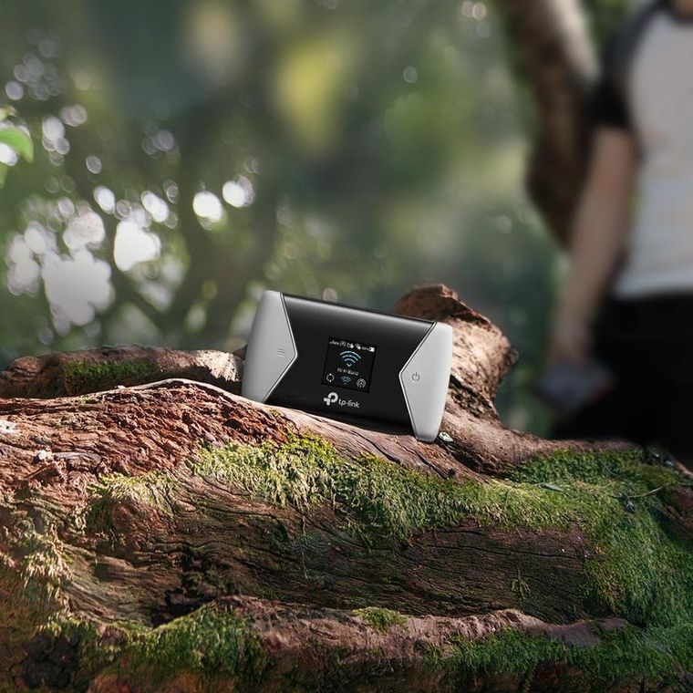 TP-Link, router, czarny, M7450