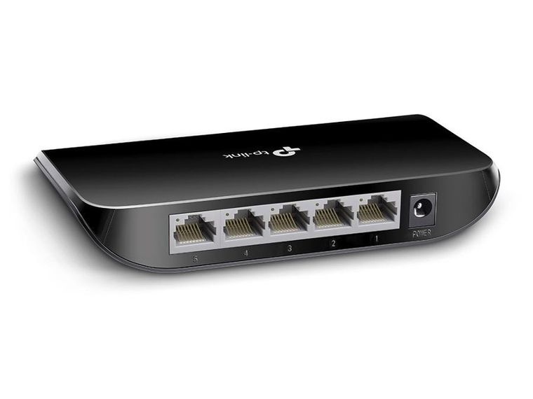TP-Link, switch, TL-SG1005D (5x 10/100/1000Mbps)