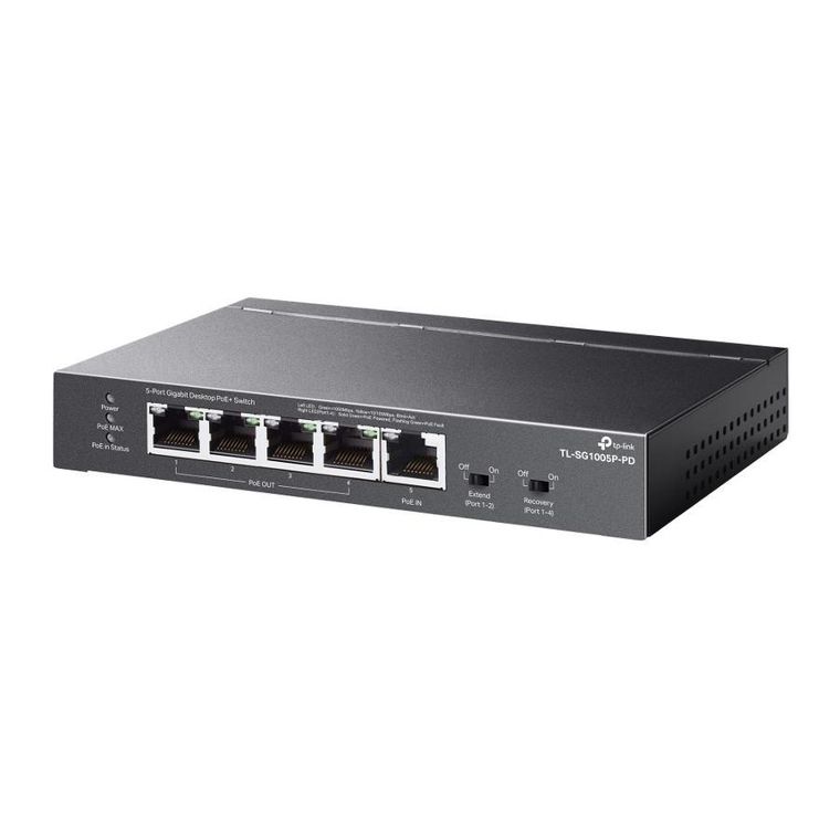 TP-Link, switch, TL-SG1005P-PD