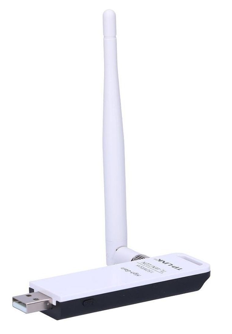 TP-Link, TL-WN722N, adapter WiFi USB, N150, 2,4GHz, 4dBi