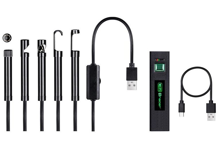 Tracer, HardWire, kamera endoskopowa, 5M 8MM LED WIFI