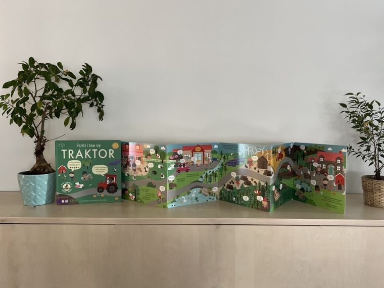Traktor. Rozłóż i baw się