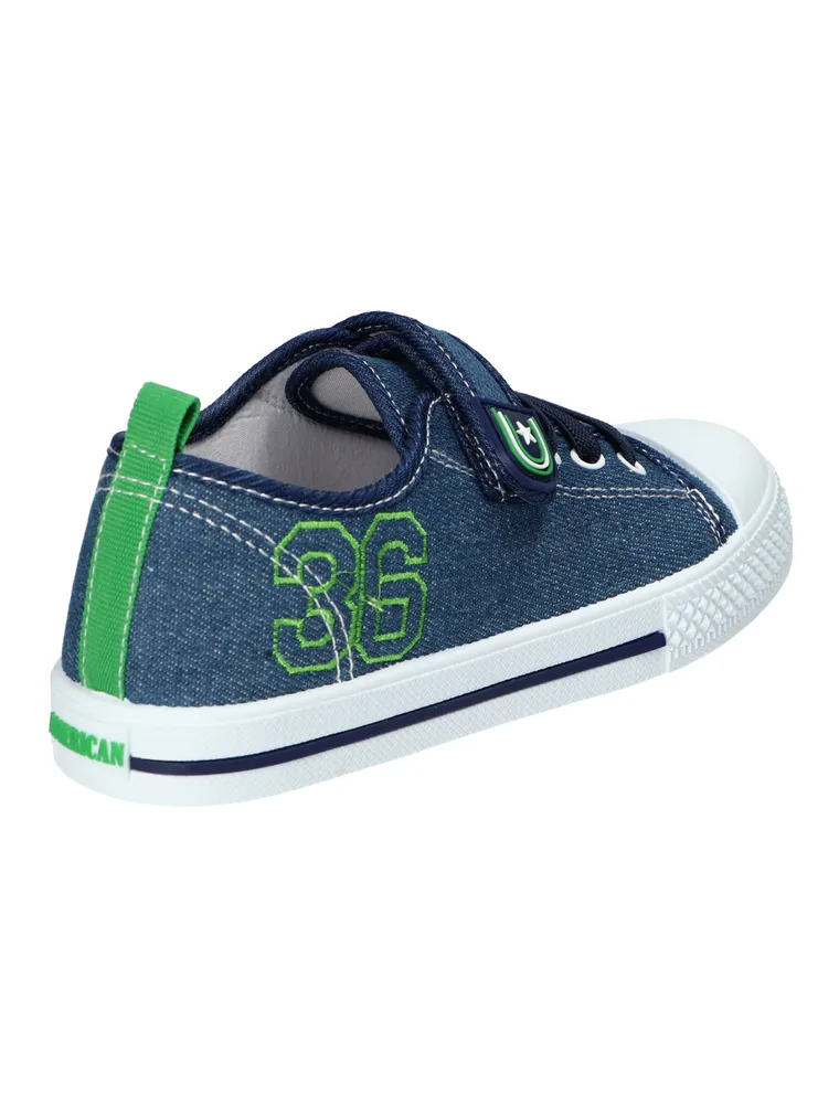 Trampki chłopięce, granatowe, American Club