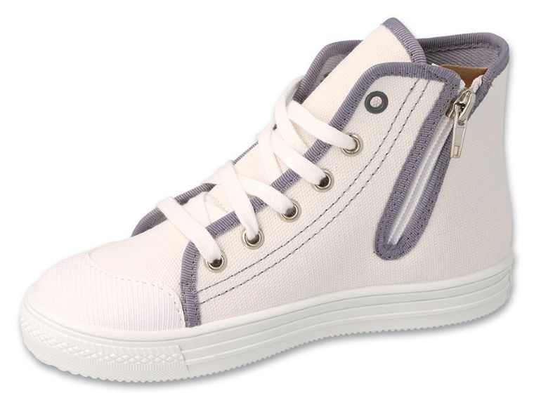 Trampki dziecięce, białe, Befado