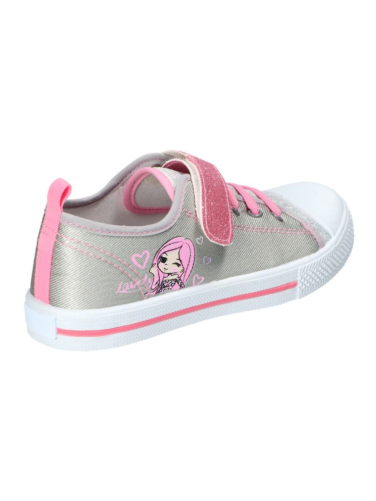 Trampki dziewczęce, szare, American Club