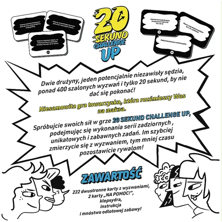 Trefl, 20 Sekund, Challenge Up, gra towarzyska