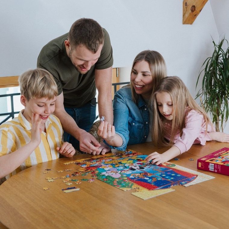 Trefl, 40-lecie, Disney, 101 Dalmatyńczyków, puzzle, 600 elementów