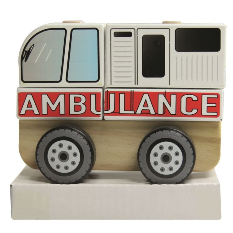 Trefl, Ambulans, zabawka drewniana