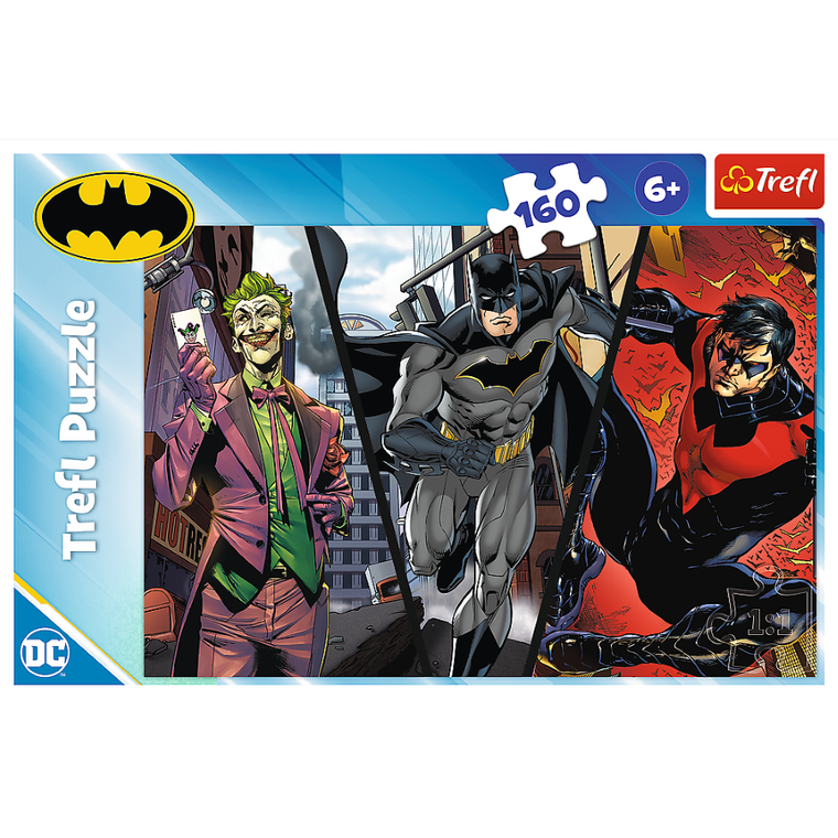 Trefl, Batman, Batman gotowy do akcji, puzzle, 160 elementów