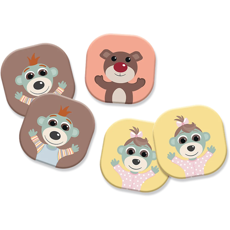 Trefl, Bobaski i Miś, Memos, gra pamięciowa